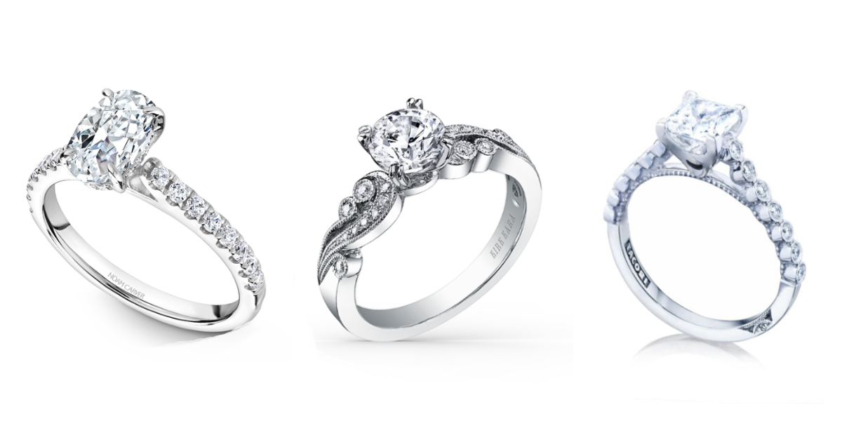 diamond shapes for engagement rings