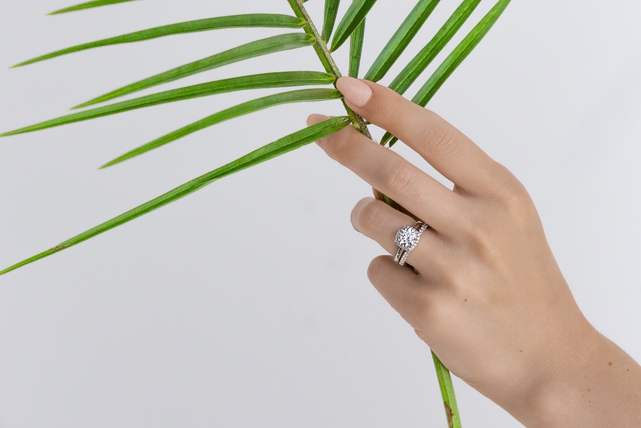 modern engagement rings from tacori
