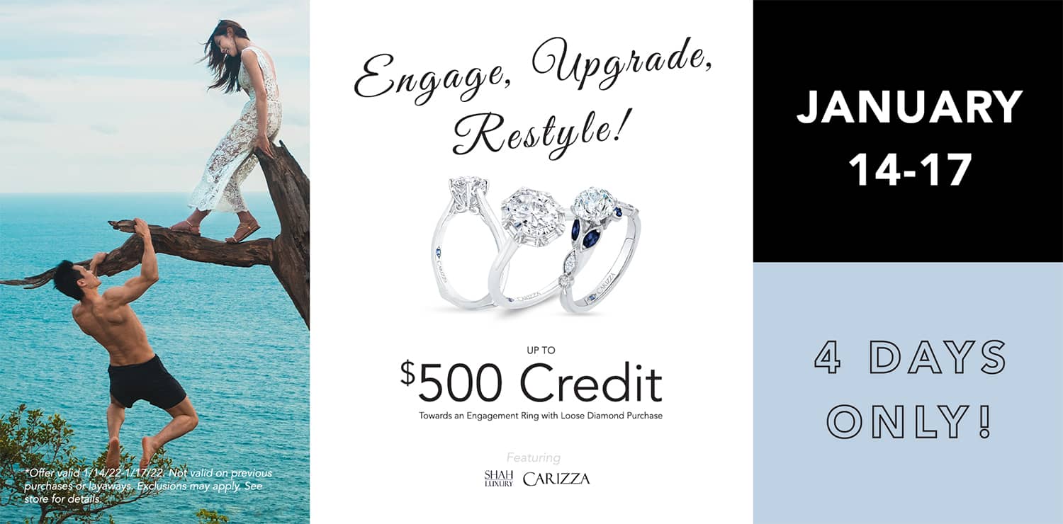 Join The Wedding Ring Shop for Their Engage, Upgrade, and Restyle Event Join The Wedding Ring Shop for Their Engage, Upgrade, and Restyle Event