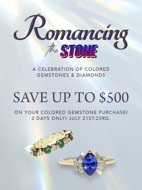romancing the stone diamond and gemstones