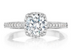 SIDE STONE ENGAGEMENT RING